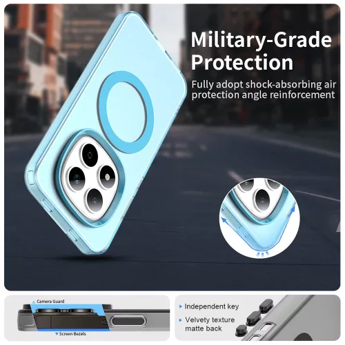 Techsuit - CandyCase MagSafe tok - Xiaomi Redmi Note 15 Pro 5G - Kék