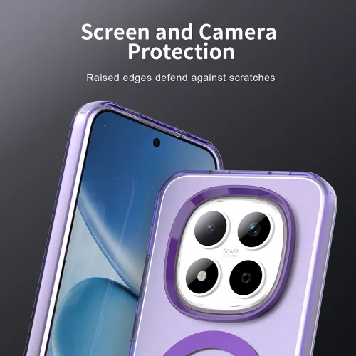 Techsuit - CandyCase MagSafe tok - Xiaomi Redmi Note 15 Pro 5G - Lila