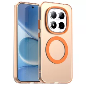   Techsuit - CandyCase MagSafe tok - Xiaomi Redmi Note 15 Pro 5G - Narancssárga