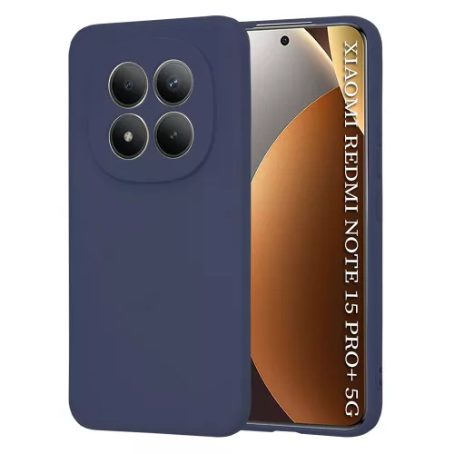 Techsuit - SoftFlex szilikon tok - Xiaomi Redmi Note 15 Pro+ 5G / Poco M8 Pro 5G - Sötétkék