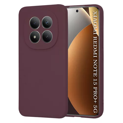 Techsuit - SoftFlex szilikon tok - Xiaomi Redmi Note 15 Pro+ 5G / Poco M8 Pro 5G - Bordó