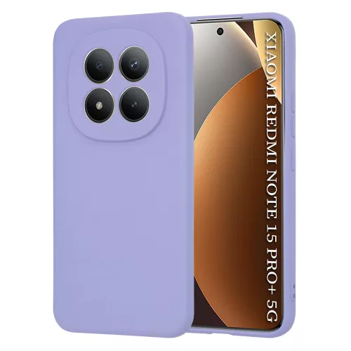 Techsuit - SoftFlex szilikon tok - Xiaomi Redmi Note 15 Pro+ 5G / Poco M8 Pro 5G - Világos lila