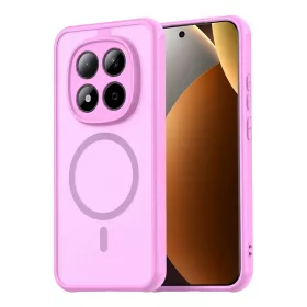   Techsuit - HaloFrost II MagSafe tok - Xiaomi Redmi Note 15 Pro+ 5G / Poco M8 Pro 5G - Rózsaszín