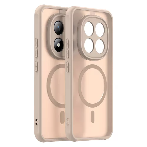 Techsuit - HaloFrost II MagSafe tok - Xiaomi Redmi Note 15 Pro+ 5G / Poco M8 Pro 5G - Arany