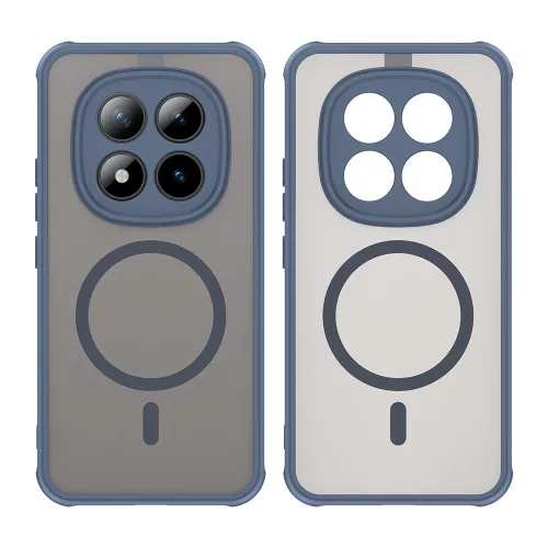 Techsuit - HaloFrost II MagSafe tok - Xiaomi Redmi Note 15 Pro+ 5G / Poco M8 Pro 5G - Sötétkék