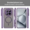 Techsuit - HaloFrost II MagSafe tok - Xiaomi Redmi Note 15 Pro+ 5G / Poco M8 Pro 5G - Lila