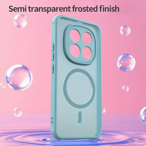 Techsuit - HaloFrost II MagSafe tok - Xiaomi Redmi Note 15 Pro+ 5G / Poco M8 Pro 5G - Mentazöld
