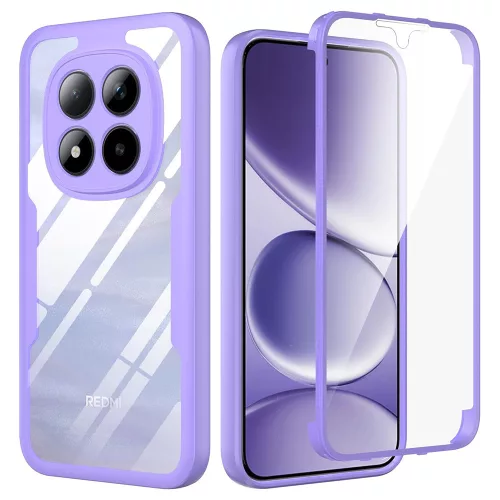 Techsuit - ColorVerse 360 tok kijelzővédővel - Xiaomi Redmi Note 15 Pro+ 5G / Poco M8 Pro 5G - Lila