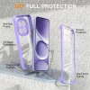 Techsuit - ColorVerse 360 tok kijelzővédővel - Xiaomi Redmi Note 15 Pro+ 5G / Poco M8 Pro 5G - Lila