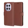 Techsuit - Leather Folio kinyitható tok - Xiaomi Redmi Note 15 5G / Note 15 4G / Poco M8 5G - Barna