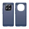 Techsuit - Carbon szilikon tok - Xiaomi Redmi Note 15 5G / Note 15 4G / Poco M8 5G - Kék