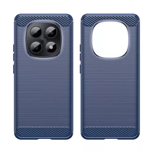 Techsuit - Carbon szilikon tok - Xiaomi Redmi Note 15 5G / Note 15 4G / Poco M8 5G - Kék