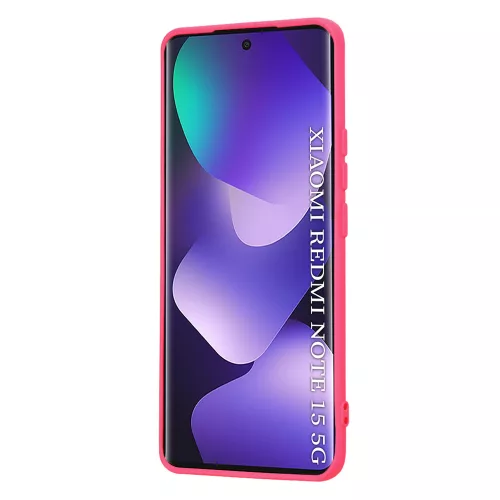 Techsuit - SoftFlex szilikon tok - Xiaomi Redmi Note 15 5G / Note 15 4G / Poco M8 5G - Pink