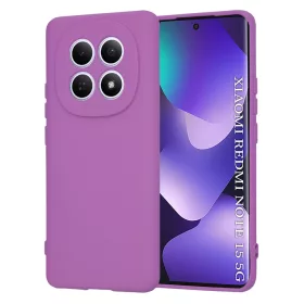   Techsuit - SoftFlex szilikon tok - Xiaomi Redmi Note 15 5G / Note 15 4G / Poco M8 5G - Lila