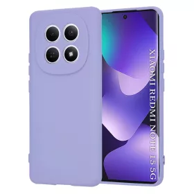   Techsuit - SoftFlex szilikon tok - Xiaomi Redmi Note 15 5G / Note 15 4G / Poco M8 5G - Világos lila