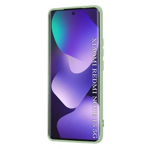 Techsuit - SoftFlex szilikon tok - Xiaomi Redmi Note 15 5G / Note 15 4G / Poco M8 5G - Mentazöld