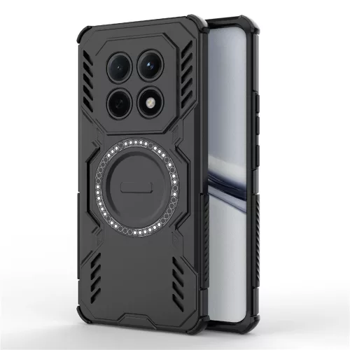 Techsuit - ArmorMag ütésálló tok - Xiaomi Redmi Note 15 5G / Poco M8 5G - Fekete