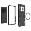 Techsuit - ArmorMag ütésálló tok - Xiaomi Redmi Note 15 5G / Poco M8 5G - Fekete