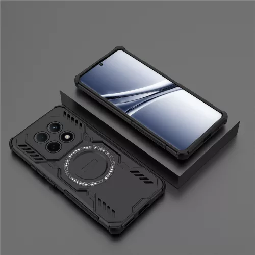Techsuit - ArmorMag ütésálló tok - Xiaomi Redmi Note 15 5G / Poco M8 5G - Fekete