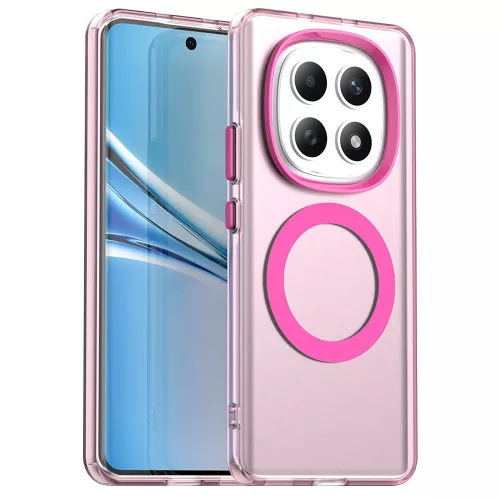 Techsuit - CandyCase MagSafe tok - Xiaomi Redmi Note 15 5G / Note 15 4G / Poco M8 5G - Rózsaszín