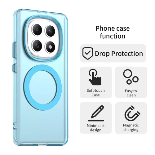 Techsuit - CandyCase MagSafe tok - Xiaomi Redmi Note 15 5G / Note 15 4G / Poco M8 5G - Kék
