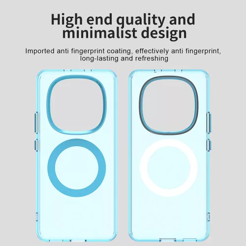 Techsuit - CandyCase MagSafe tok - Xiaomi Redmi Note 15 5G / Note 15 4G / Poco M8 5G - Kék