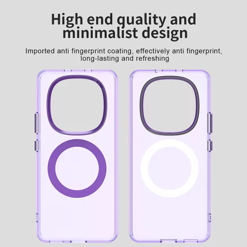 Techsuit - CandyCase MagSafe tok - Xiaomi Redmi Note 15 5G / Note 15 4G / Poco M8 5G - Lila