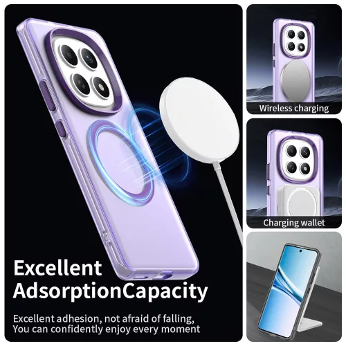 Techsuit - CandyCase MagSafe tok - Xiaomi Redmi Note 15 5G / Note 15 4G / Poco M8 5G - Lila