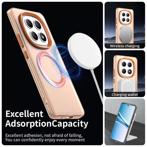 Techsuit - CandyCase MagSafe tok - Xiaomi Redmi Note 15 5G / Note 15 4G / Poco M8 5G - Narancssárga