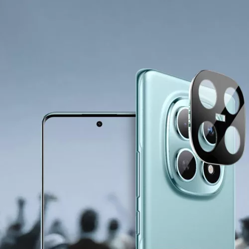 Techsuit - Full Camera - Kameravédő üvegfólia - Xiaomi Redmi Note 15 5G / Poco M8 5G - Fekete