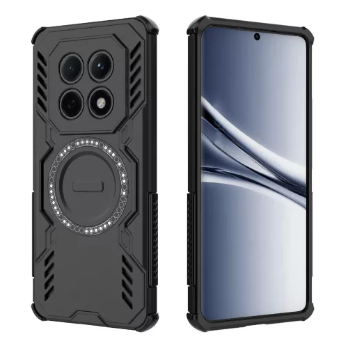 Techsuit - ArmorMag ütésálló tok - Xiaomi Redmi Note 15 4G - Fekete