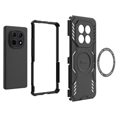Techsuit - ArmorMag ütésálló tok - Xiaomi Redmi Note 15 4G - Fekete