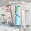 Techsuit - ColorVerse 360 tok kijelzővédővel - Xiaomi Redmi Note 15 4G - Rózsaszín