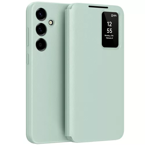 Techsuit - SmartView kinyitható tok - Samsung Galaxy A37 5G - Zöld