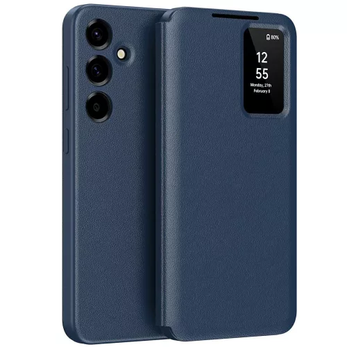 Techsuit - SmartView kinyitható tok - Samsung Galaxy A37 5G - Kék