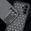 Techsuit - CarbonFiber szilikon tok - Samsung Galaxy A57 5G - Fekete