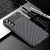 Techsuit - CarbonFiber szilikon tok - Samsung Galaxy A57 5G - Fekete