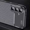 Techsuit - CarbonFiber szilikon tok - Samsung Galaxy A57 5G - Fekete