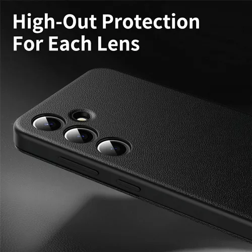 Techsuit - SmartView kinyitható tok - Samsung Galaxy A57 5G - Fekete