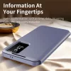 Techsuit - SmartView kinyitható tok - Samsung Galaxy A57 5G - Lila
