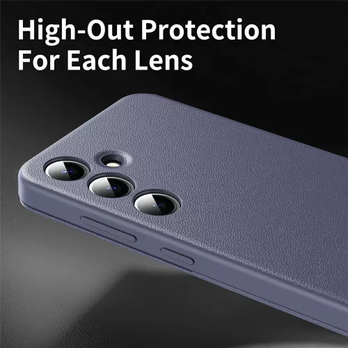 Techsuit - SmartView kinyitható tok - Samsung Galaxy A57 5G - Lila