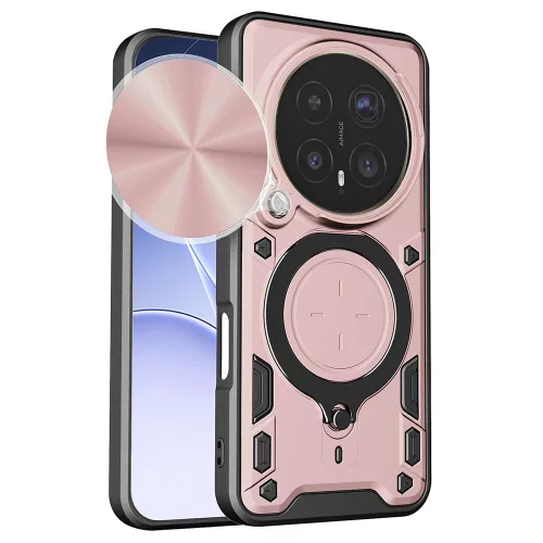 Techsuit - CamGuard Pro tok ütésálló tok - Honor Magic8 Pro - Rosegold