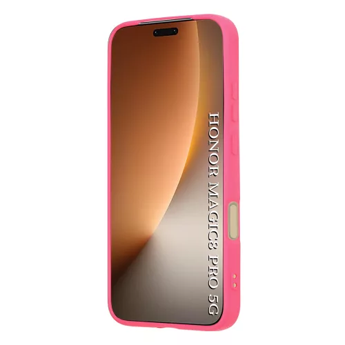 Techsuit - SoftFlex szilikon tok - Honor Magic8 Pro - Pink