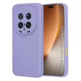   Techsuit - SoftFlex szilikon tok - Honor Magic8 Pro - Világos lila