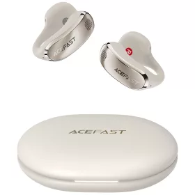   Acefast - Vezeték nélküli fülhallgató Aceclip Pro (FA006) - OWS sztereó, BT 5.4, dupla mikrofonos zajszűrés, 400mAh, IP55, C típusú - arany