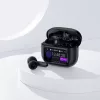 Acefast - Wireless Earbuds (W6) - ANC, AI ENC, Smart Display, Gaming Mode, BT5.4 - Black