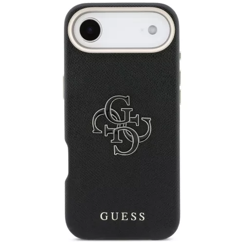 Guess - Keménytok Logó (GUHCP17M5PS4RGGK) - iPhone 17 Air - Fekete