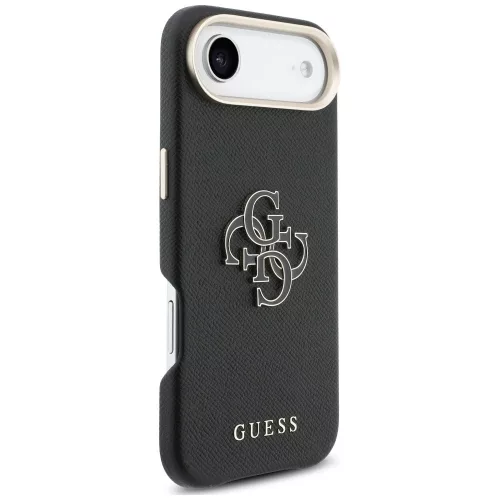 Guess - Keménytok Logó (GUHCP17M5PS4RGGK) - iPhone 17 Air - Fekete