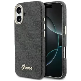   Guess - 4G Felirat MagSafe (GUHMP17S5P4FWMSK) - iPhone 17 - Fekete