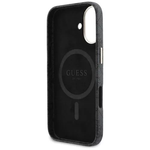 Guess - 4G Felirat MagSafe (GUHMP17S5P4FWMSK) - iPhone 17 - Fekete